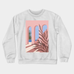 Boho travel art. Morocco #1 Crewneck Sweatshirt